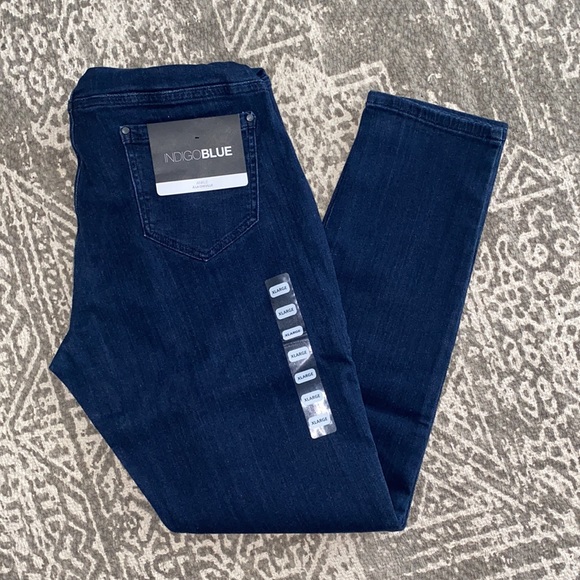 Motherhood maternity Jeans Ankle skinny‎ Dark blue - Picture 1 of 5